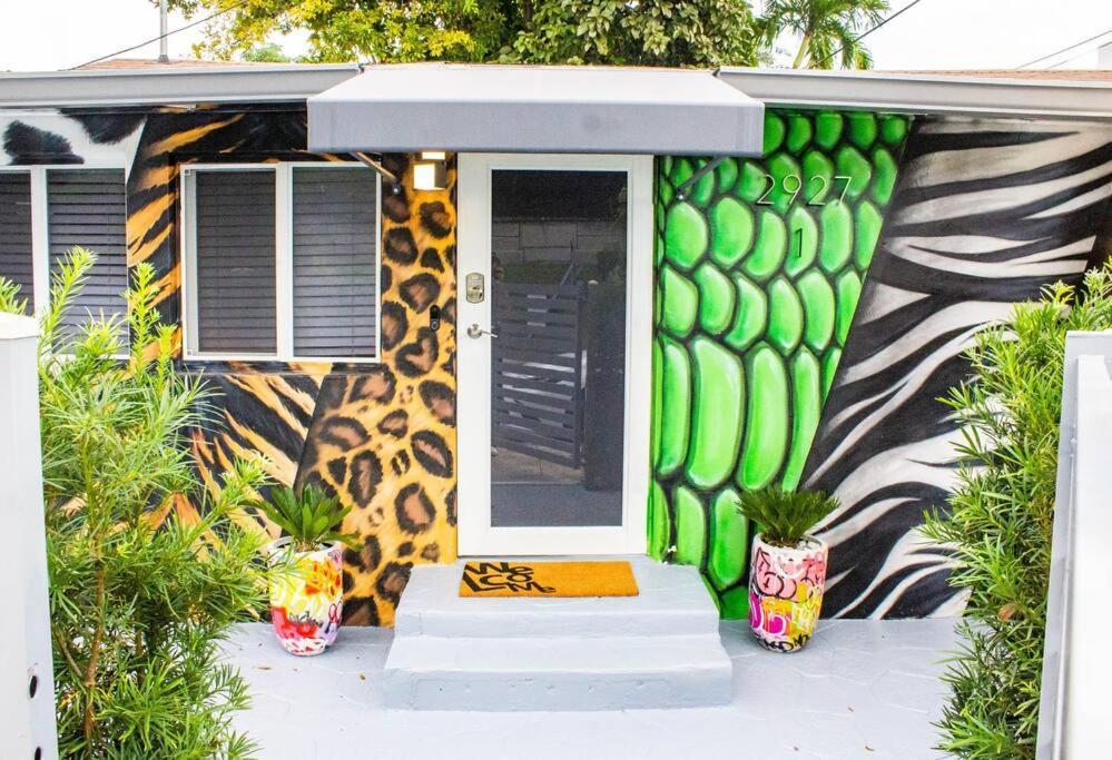 Unique Miami Art Escape W/ Hottub, Arcade & Murals Exterior photo